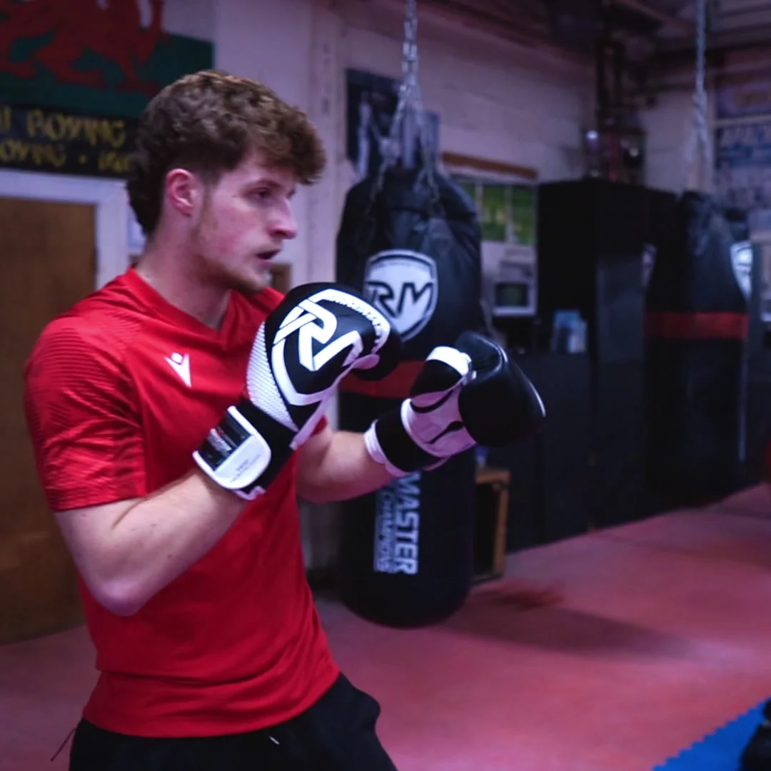 Boxing training with Cardiff City Boxing Club at UFCC
