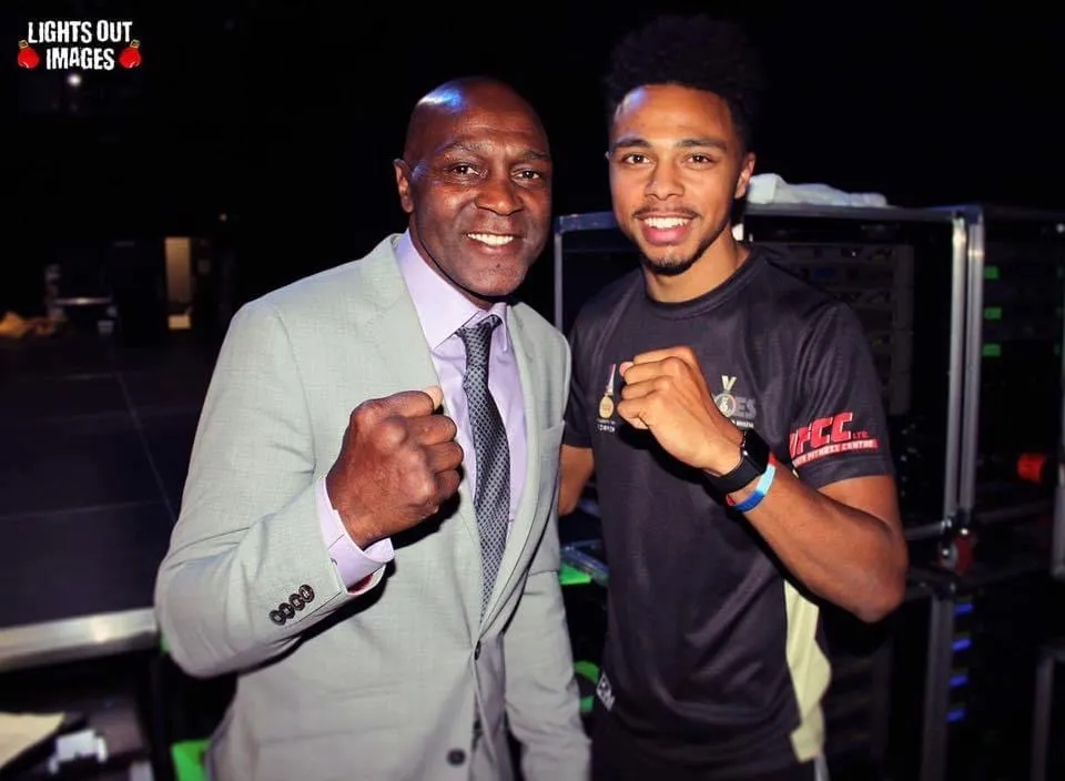 Denzil Lawrence at a Champions for Charity event